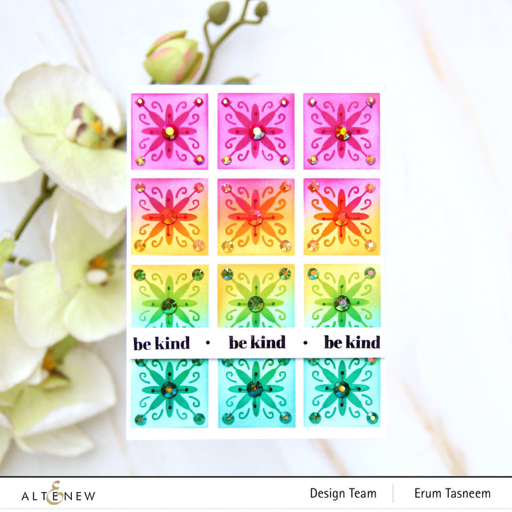 Altenew Stamp & Die Bundle Patchwork Tiles