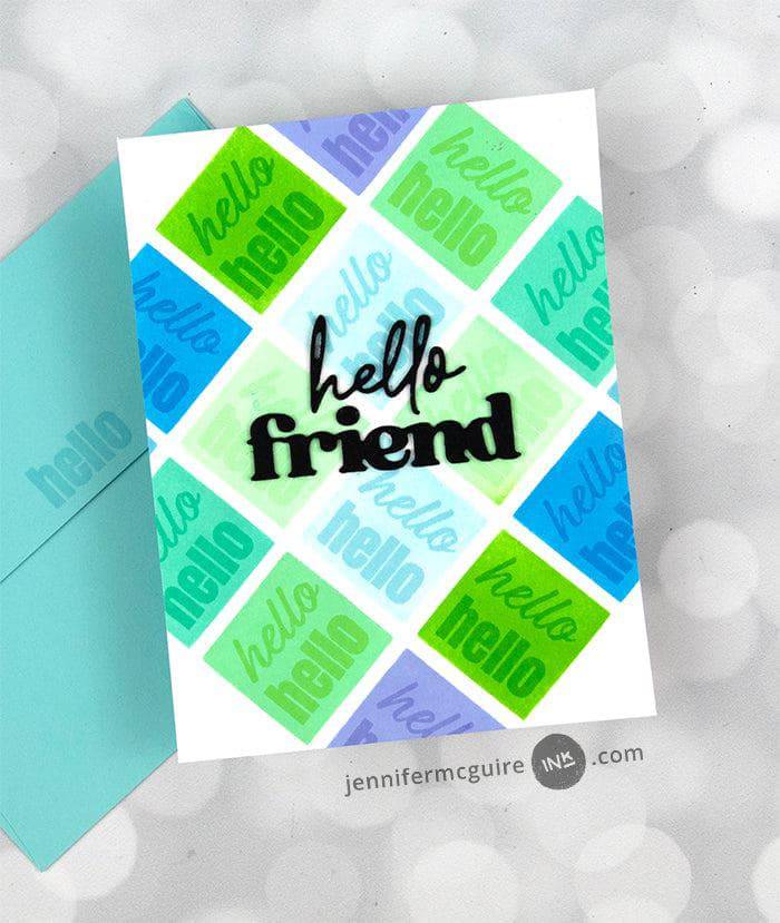 Altenew Stamp & Die Bundle Patchwork Tiles