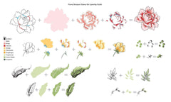 Altenew Stamp & Die Bundle Peony Bouquet Stamp & Die Bundle