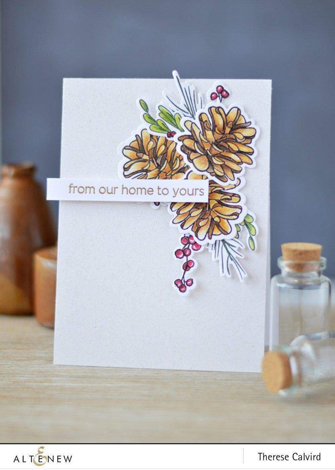 Altenew Stamp & Die Bundle Poinsettia & Pine Stamp & Die Bundle