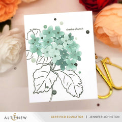 Pop-It-Up: Blooming Hydrangea Stamp & Die Set