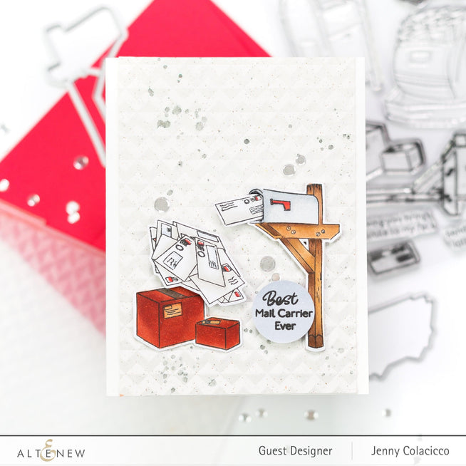 Altenew Stamp & Die Bundle Postal Heroes Stamp & Die Bundle