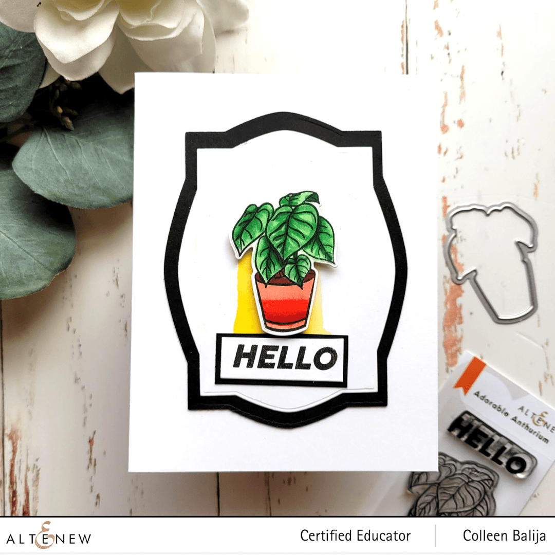 Altenew Stamp & Die Bundle Potted Succulent Stamp & Die Bundle