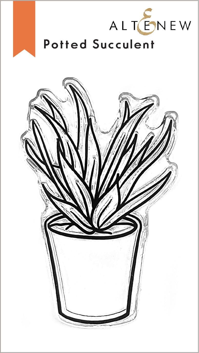 Altenew Stamp & Die Bundle Potted Succulent Stamp & Die Bundle