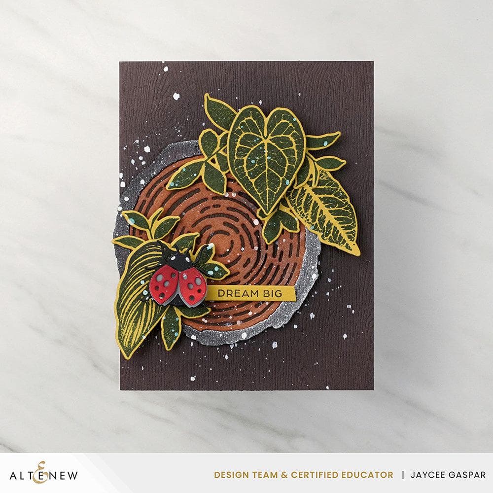 Altenew Stamp & Die Bundle Rainforest Leaves