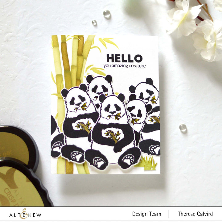 Altenew Stamp & Die Bundle Roaming Pandas