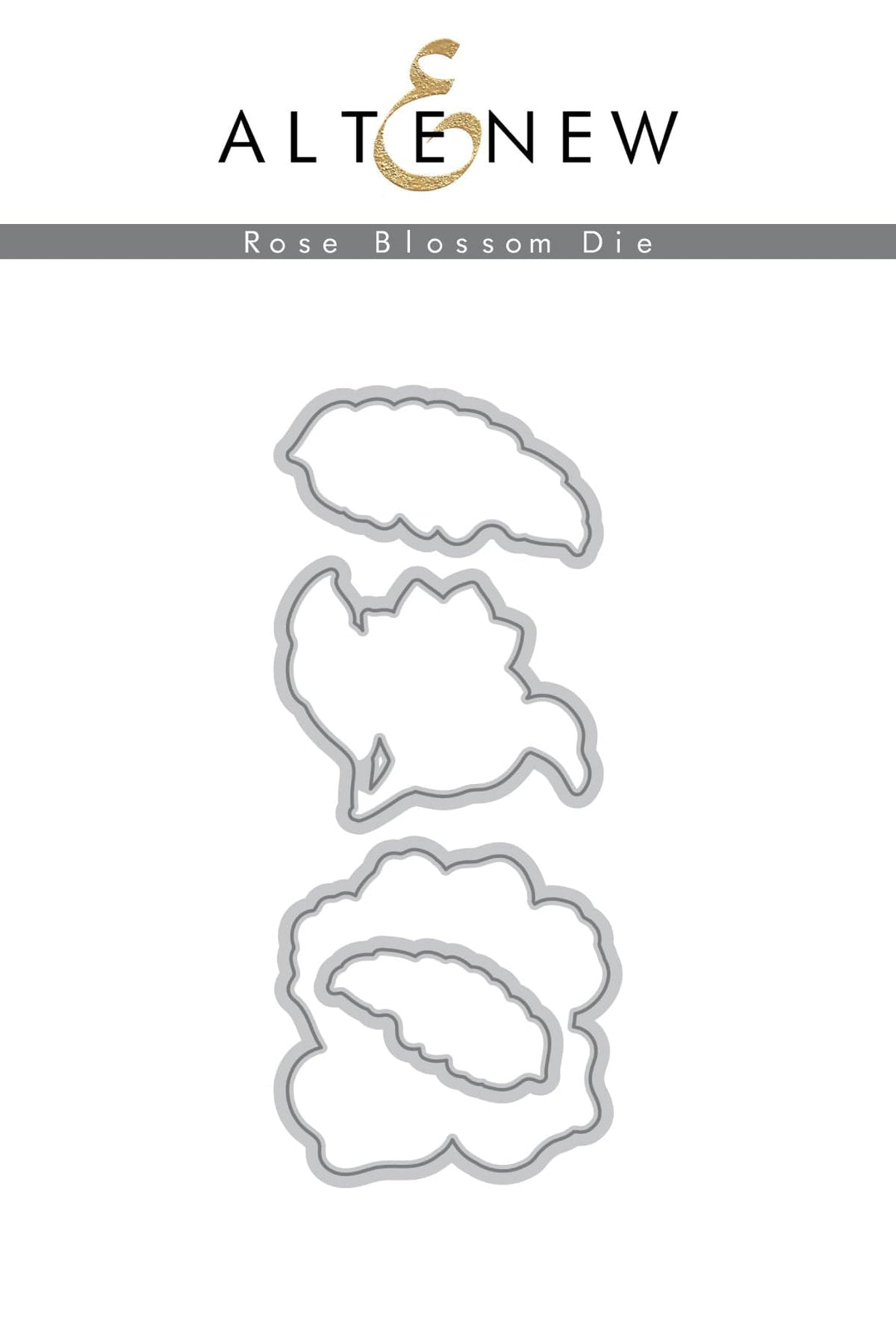 Altenew Stamp & Die Bundle Rose Blossom Stamp & Die Bundle