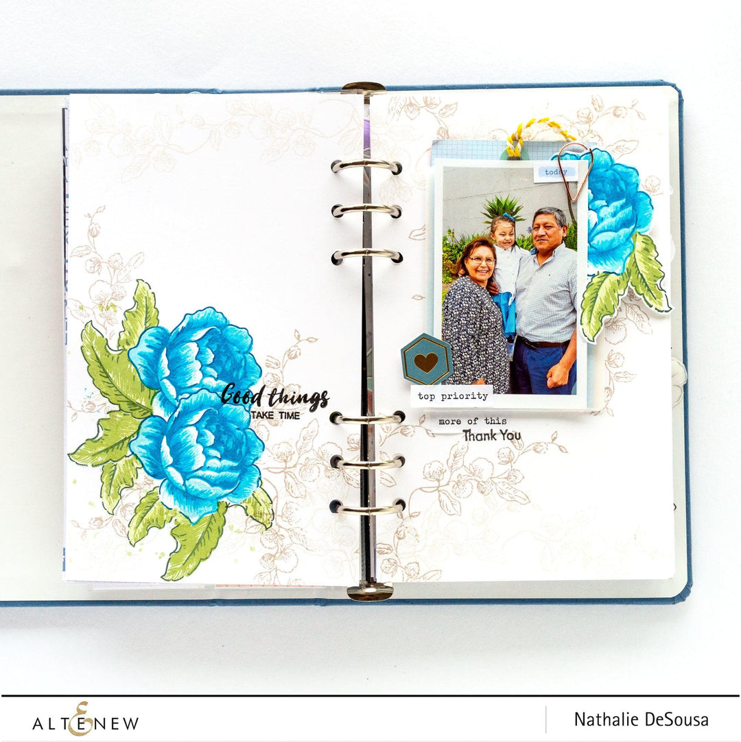 Altenew Stamp & Die Bundle Rose Blossom Stamp & Die Bundle
