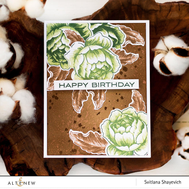 Altenew Stamp & Die Bundle Rose Blossom Stamp & Die Bundle