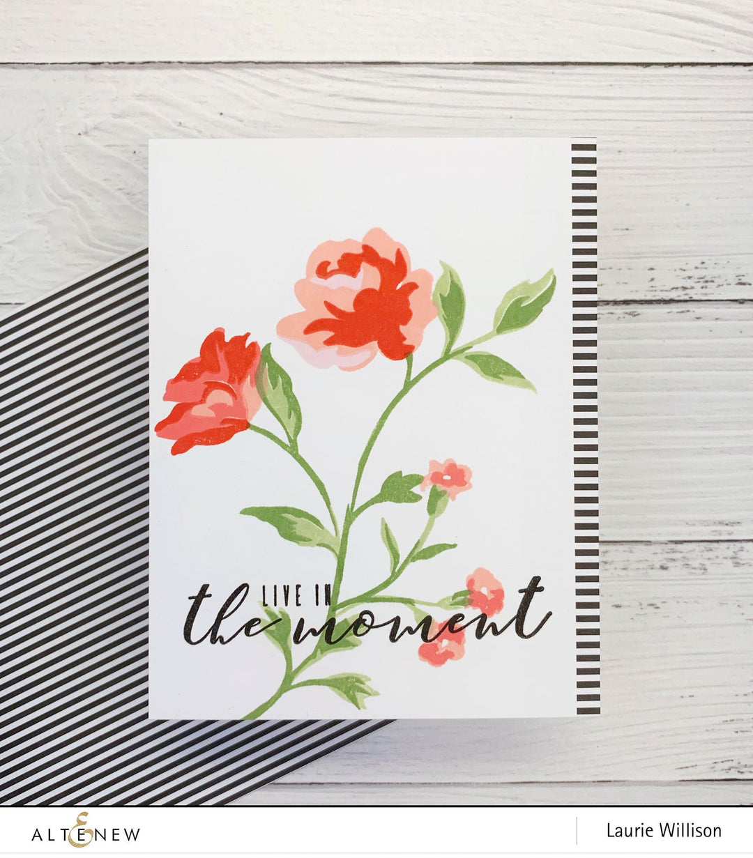 Altenew Stamp & Die Bundle Rose Spray Stamp & Die Bundle