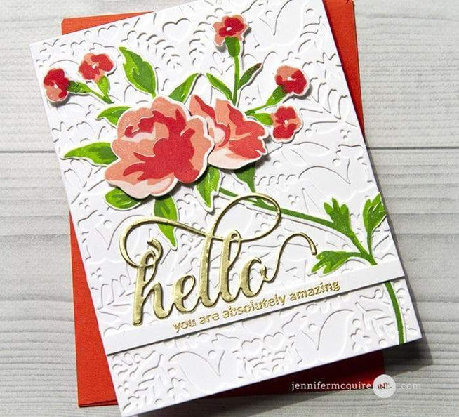 Altenew Stamp & Die Bundle Rose Spray Stamp & Die Bundle