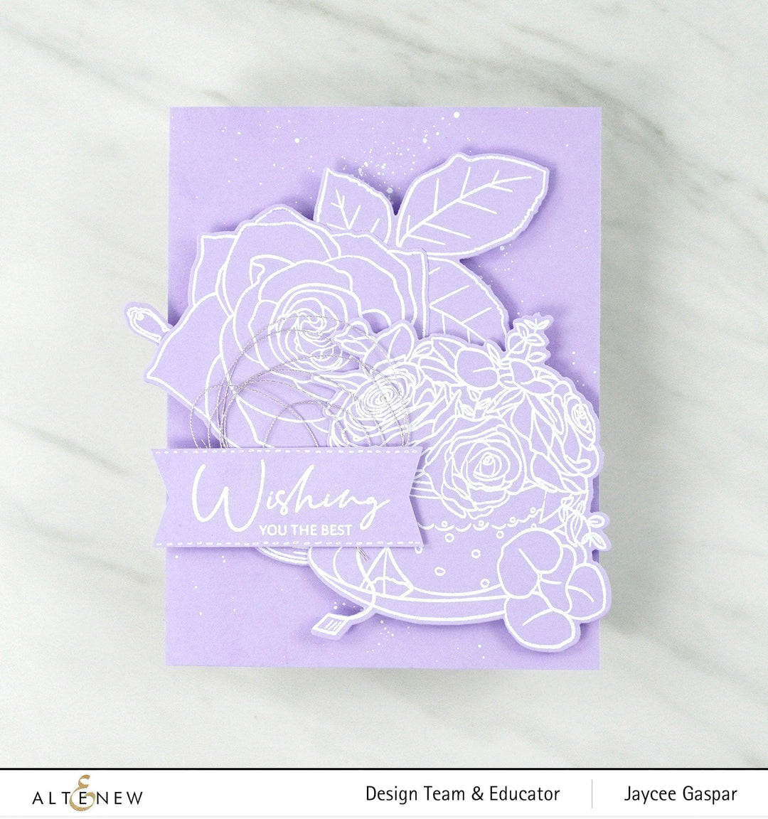 Altenew Stamp & Die Bundle Rose Tea Stamp & Die Bundle