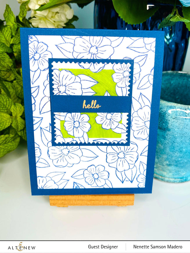 Altenew Stamp & Die Bundle Rounded Blossoms Stamp & Die Bundle