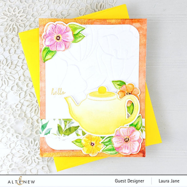 Altenew Stamp & Die Bundle Rounded Blossoms Stamp & Die Bundle