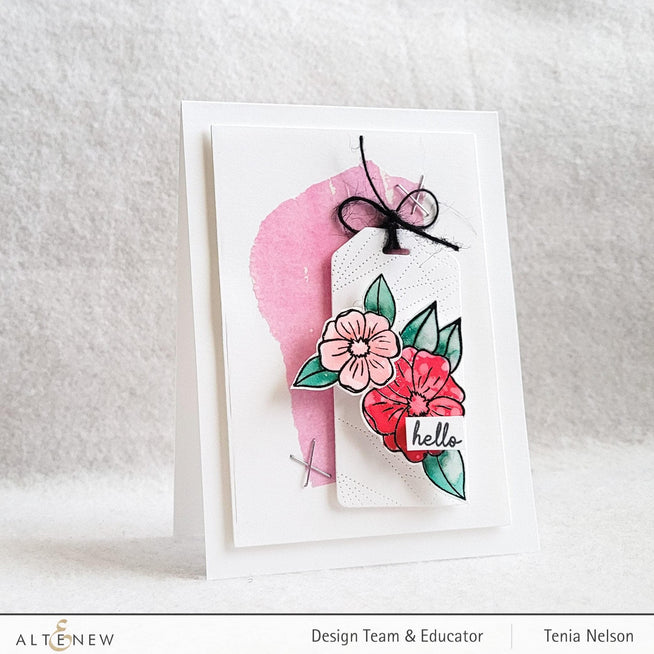 Altenew Stamp & Die Bundle Rounded Blossoms Stamp & Die Bundle