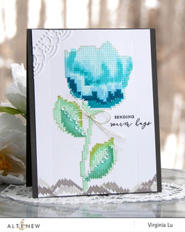 Altenew Stamp & Die Bundle Sewn with Love Stamp & Die Bundle