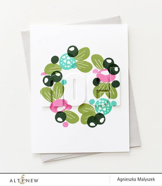 Altenew Stamp & Die Bundle Simple Flowers Stamp & Die Bundle