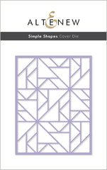 Altenew Stamp & Die Bundle Simple Shapes Stamp & Die Bundle