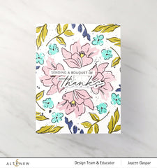 Altenew Stamp & Die Bundle Sketched Florals