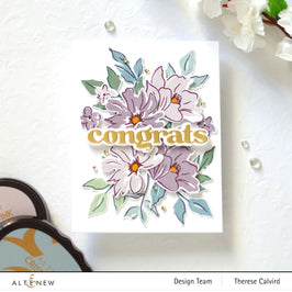 Altenew Stamp & Die Bundle Sketched Florals