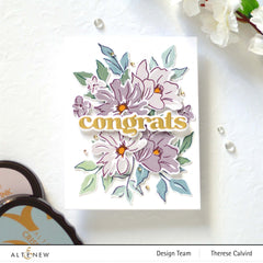 Altenew Stamp & Die Bundle Sketched Florals