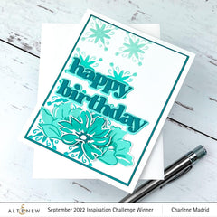 Altenew Stamp & Die Bundle Sketched Florals
