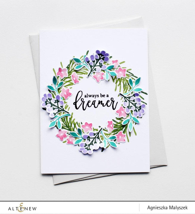 Altenew Stamp & Die Bundle Sophisticated Wreath Stamp & Die Bundle
