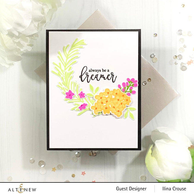 Altenew Stamp & Die Bundle Sophisticated Wreath Stamp & Die Bundle