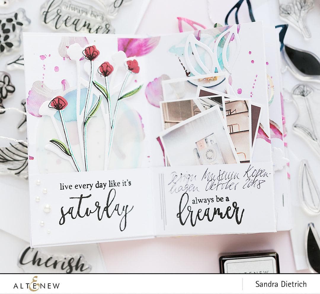 Altenew Stamp & Die Bundle Sophisticated Wreath Stamp & Die Bundle