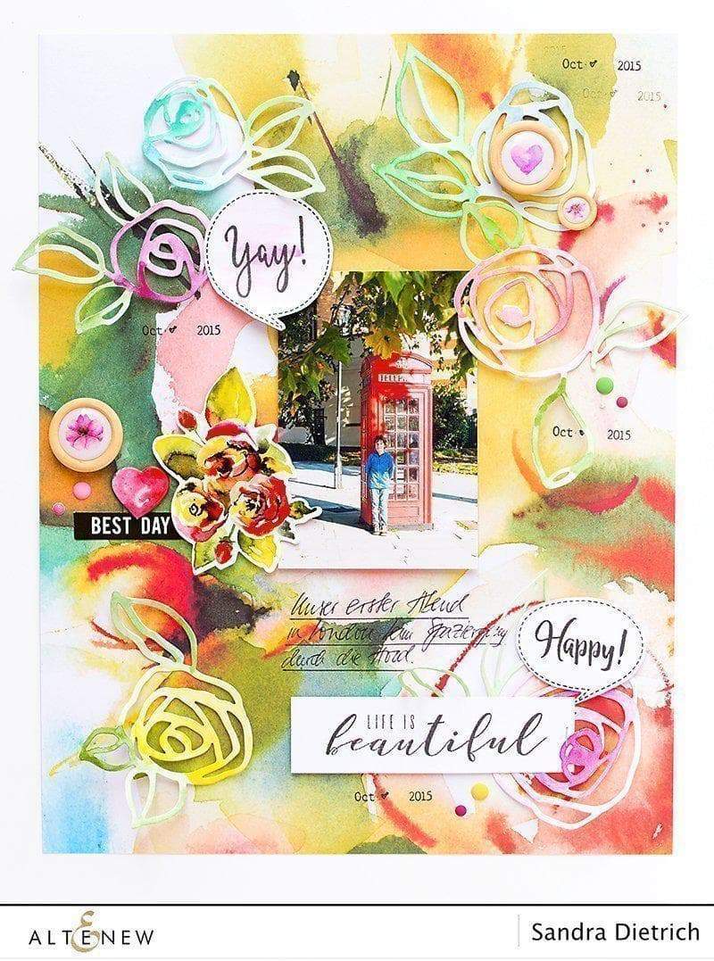Altenew Stamp & Die Bundle Speech Bubbles Stamp & Die Bundle
