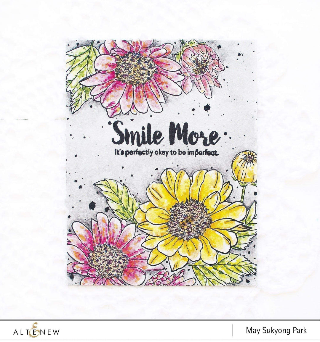Altenew Stamp & Die Bundle Spring Daisy Stamp & Die Bundle