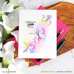 Stamp & Paint Butterflies