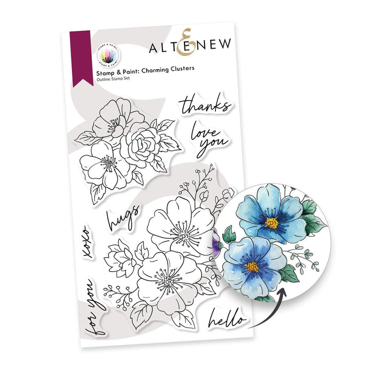 Stamp & Paint: Charming Clusters
