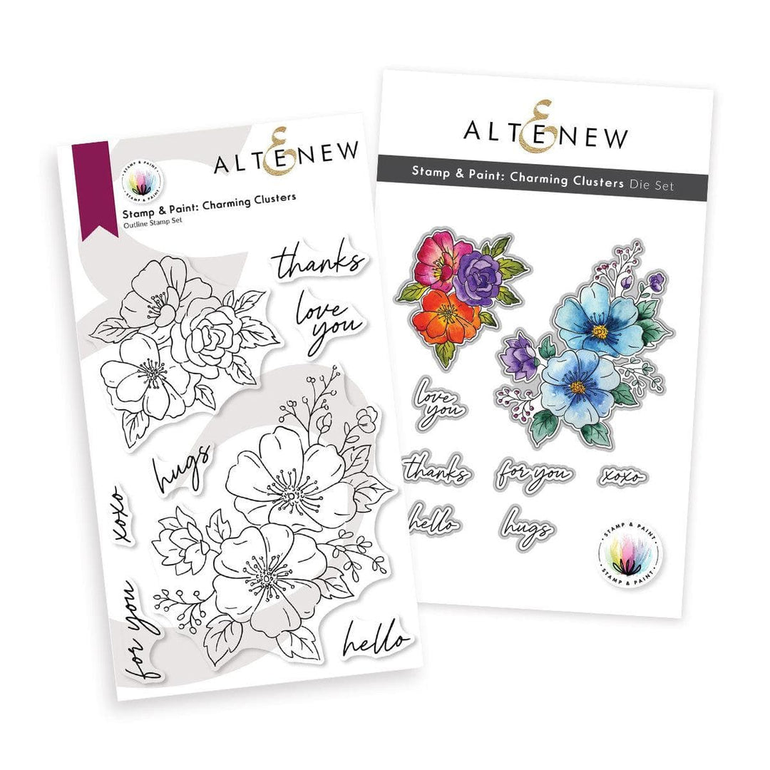 Stamp & Paint: Charming Clusters