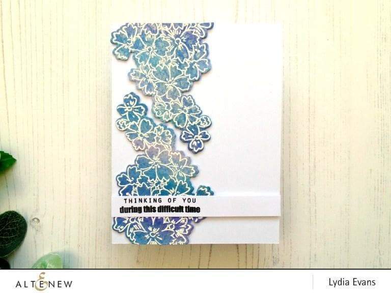 Altenew Stamp & Die Bundle Starry Flowers Stamp & Die Bundle