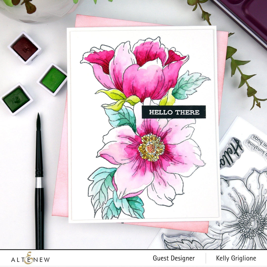 Altenew Stamp & Die Bundle Statement Flowers Stamp & Die Bundle
