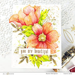 Altenew Stamp & Die Bundle Statement Flowers Stamp & Die Bundle