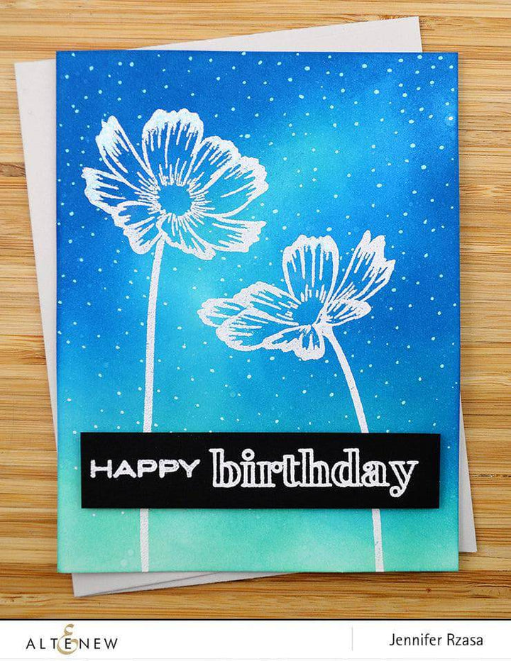 Altenew Stamp & Die Bundle Stunning Cosmos Stamp & Die Bundle