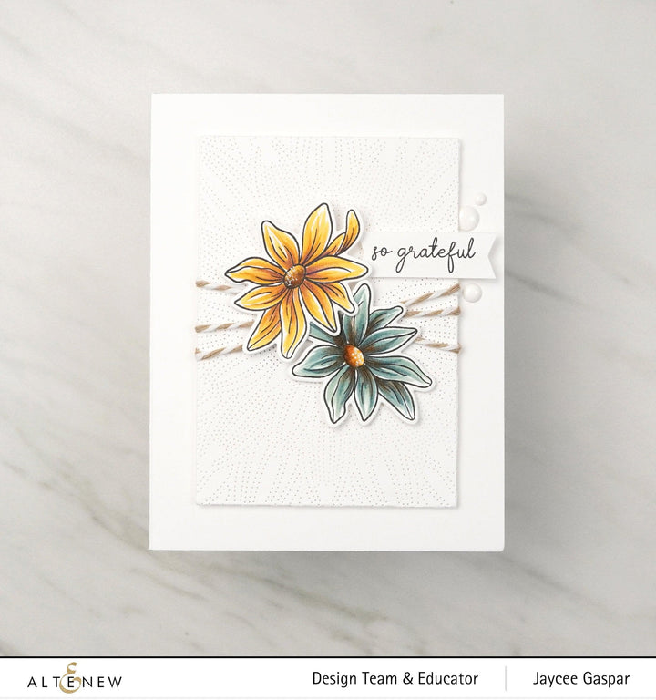 Altenew Stamp & Die Bundle Sunshine Bloom Stamp & Die Bundle