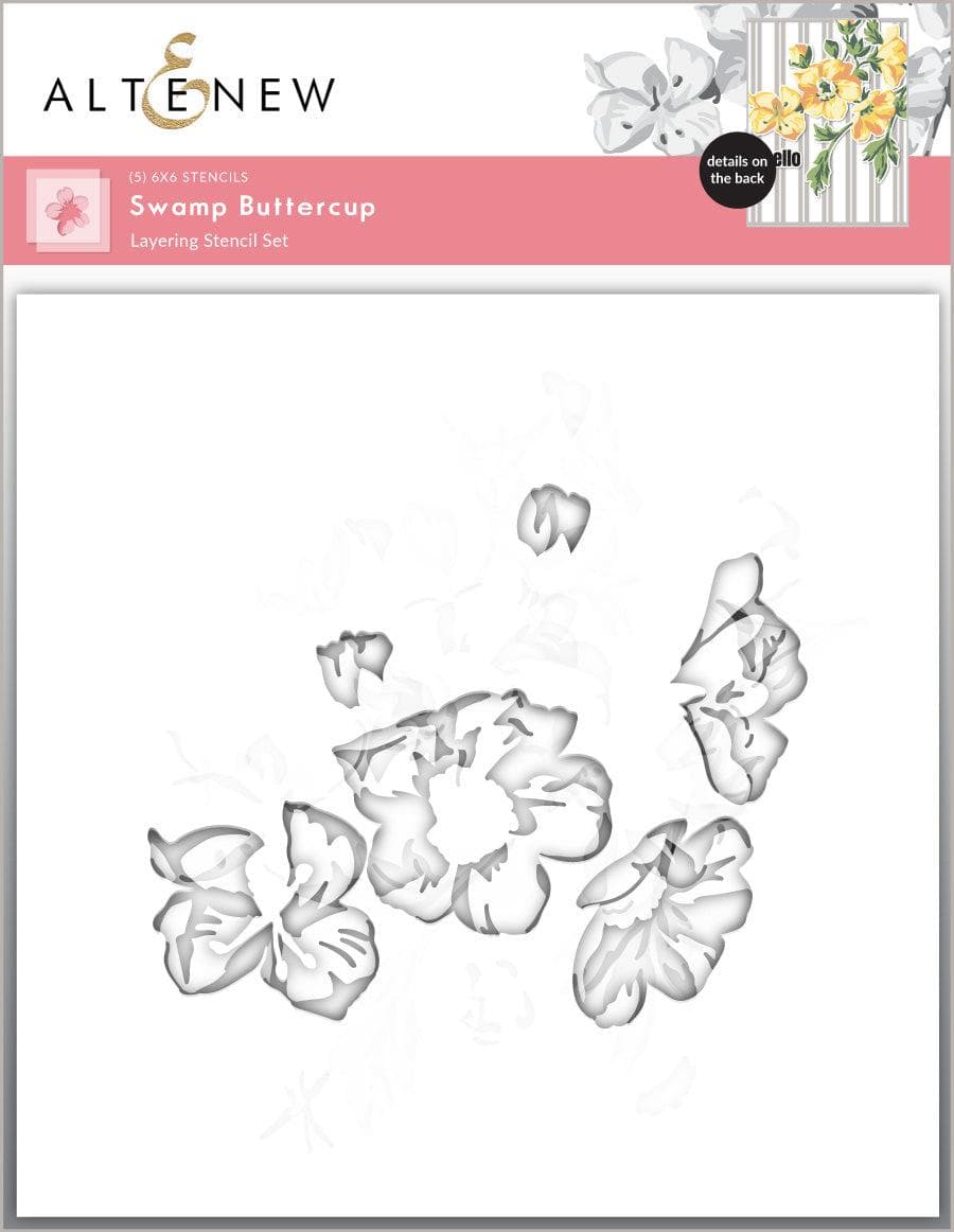 Altenew Stamp & Die Bundle Swamp Buttercup