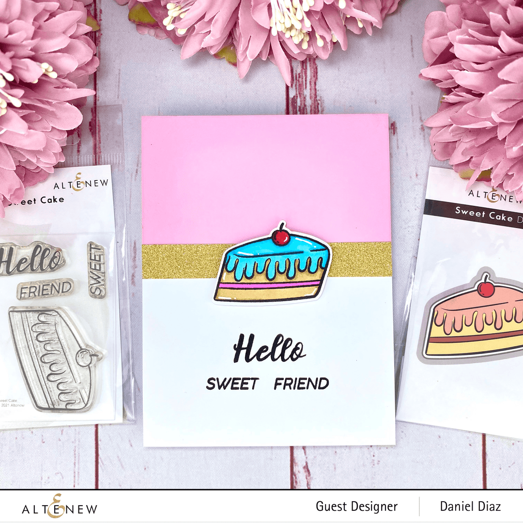 Altenew Stamp & Die Bundle Sweet Cake Stamp & Die Bundle