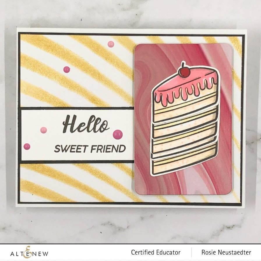 Altenew Stamp & Die Bundle Sweet Cake Stamp & Die Bundle