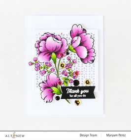 Altenew Stamp & Die Bundle Sweet Flowers Stamp & Die Bundle