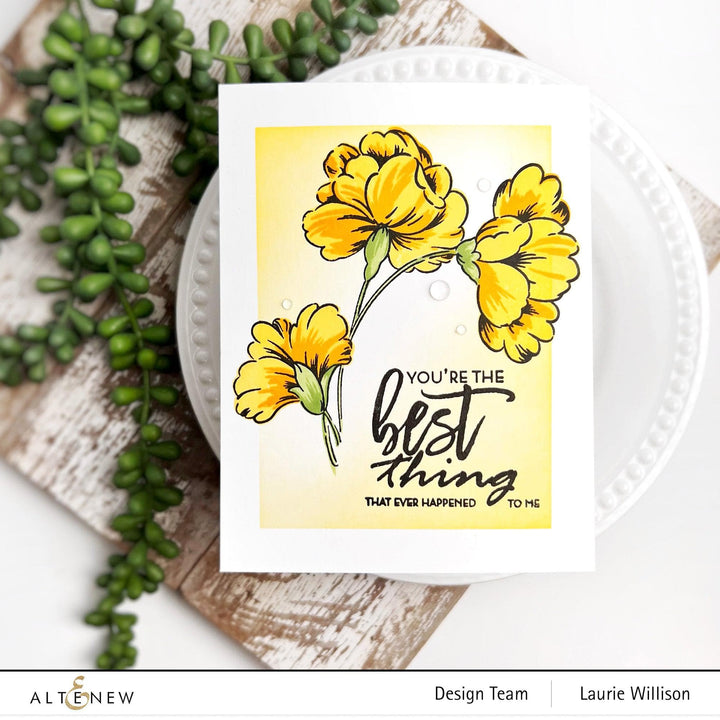 Altenew Stamp & Die Bundle Sweet Flowers Stamp & Die Bundle