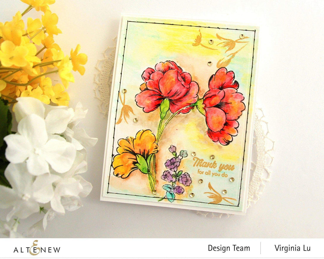 Altenew Stamp & Die Bundle Sweet Flowers Stamp & Die Bundle