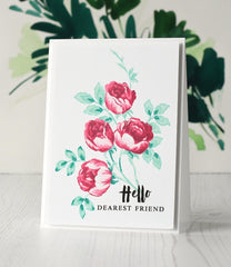 Altenew Stamp & Die Bundle Sweet Rose Bouquet Stamp & Die Bundle