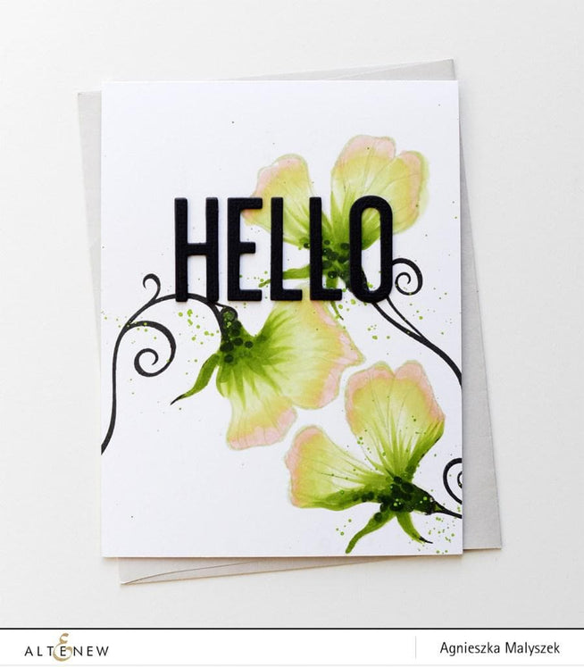 Altenew Stamp & Die Bundle Sweetest Peas Stamp & Die Bundle