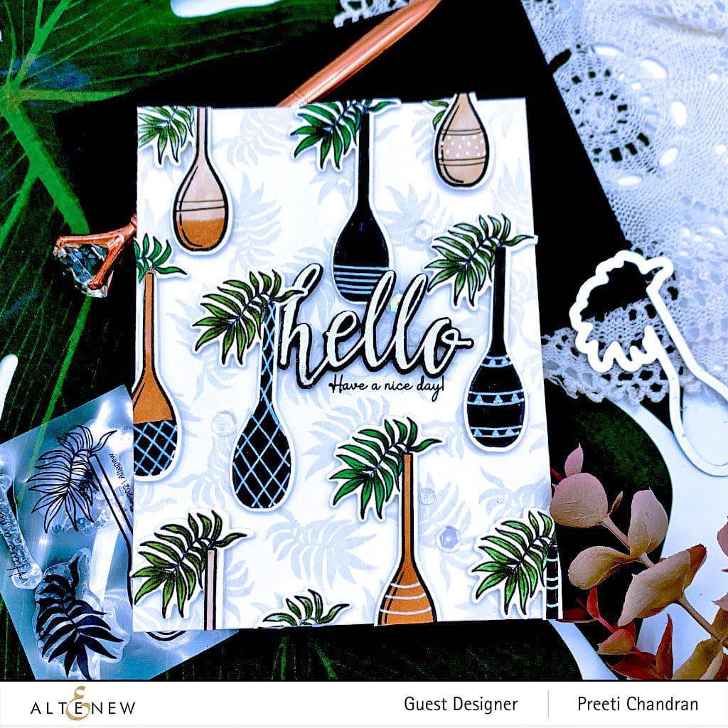 Altenew Stamp & Die Bundle Tall Vase Stamp & Die Bundle