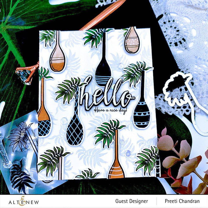 Altenew Stamp & Die Bundle Tall Vase Stamp & Die Bundle