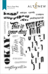 Altenew Stamp & Die Bundle This is Your Day Stamp & Die Bundle